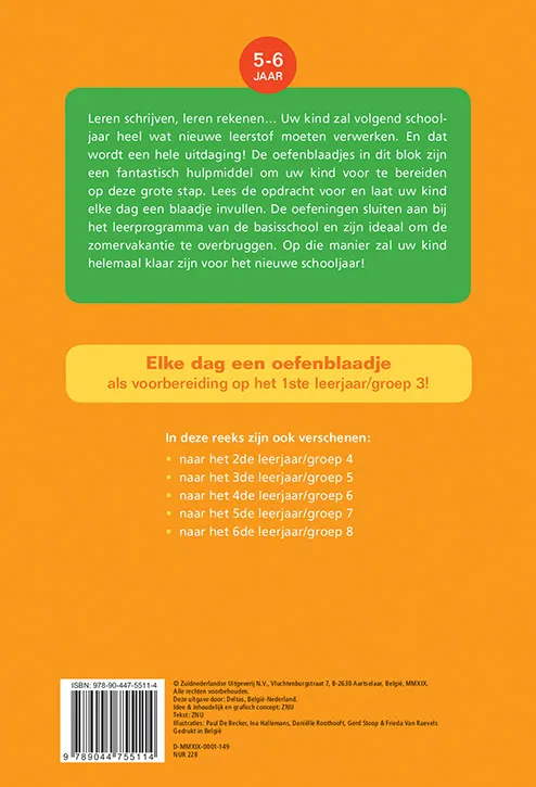 Klaar voor het eerste leerjaar | 9789044755114 Klaar voor het eerste leerjaar - Afbeelding 2