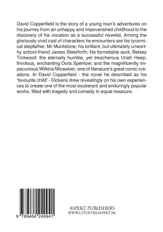 David Copperfield | 9789464249941 David Copperfield - Afbeelding 2