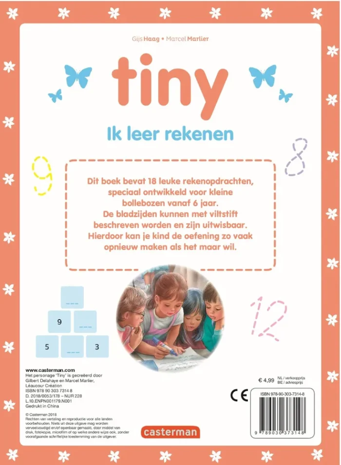 TINY REKENEN 6+ AVEC MARQUEUR NL - Afbeelding 2