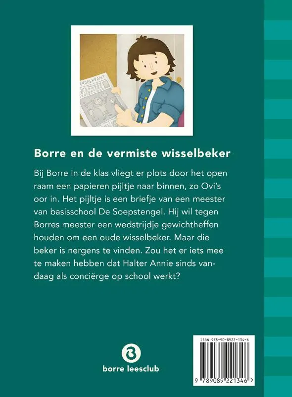 Borre en de vermiste wisselbeker | 9789089221346 Borre en de vermiste wisselbeker - Afbeelding 2
