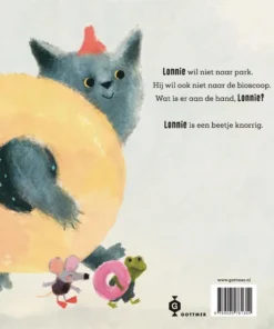 Alternative view of Lonnie is een beetje knorrig