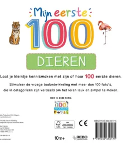 Mijn eerste 100 dieren - Meer dan 50 woorden | 9789036650175 Mijn eerste 100 dieren - Meer dan 50 woorden | 9789036650175