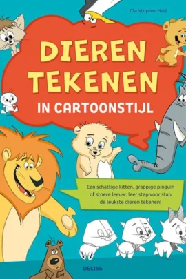 Dieren tekenen in cartoonstijl