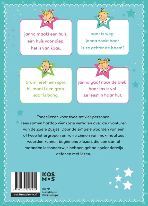 Samen lezen met de Zoete Zusjes 2 | 9789043935432 Samen lezen met de Zoete Zusjes 2 - Afbeelding 2