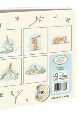 Kaartenmapje Raad eens hoeveel ik van je houd, vierkant met enveloppe | 8716951376331