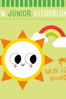 Mijn junior kleurblok mijn eerste woordjes