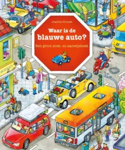 Waar is de blauwe auto?