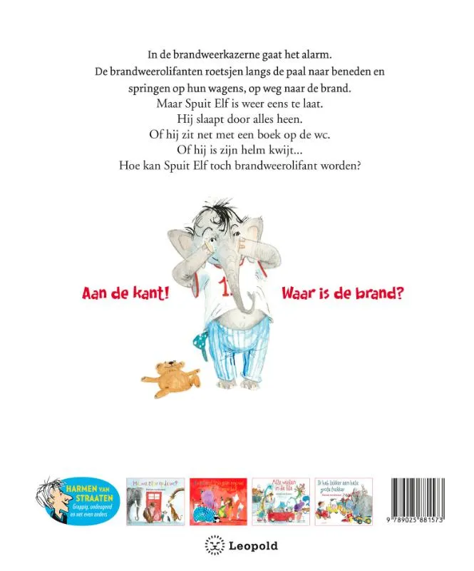 Spuit Elf wordt brandweerolifant | 9789025881573 Spuit Elf wordt brandweerolifant - Afbeelding 2