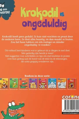 Alternative view of Krokodil is ongeduldig