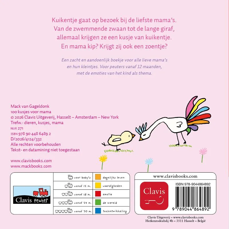 100 kusjes voor mama | 9789044864892 100 kusjes voor mama - Afbeelding 2