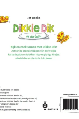 Alternative view of Dikkie Dik in de tuin