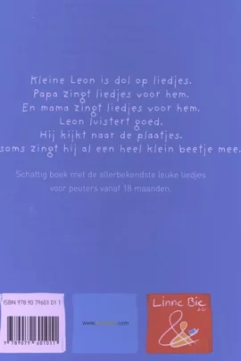 Alternative view of Liedjesboek van kleine Leon