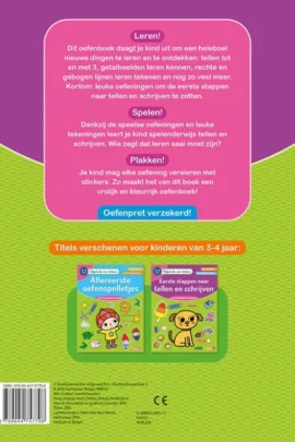 Alternative view of Eerste stappen naar tellen en schrijven (3-4 j.)