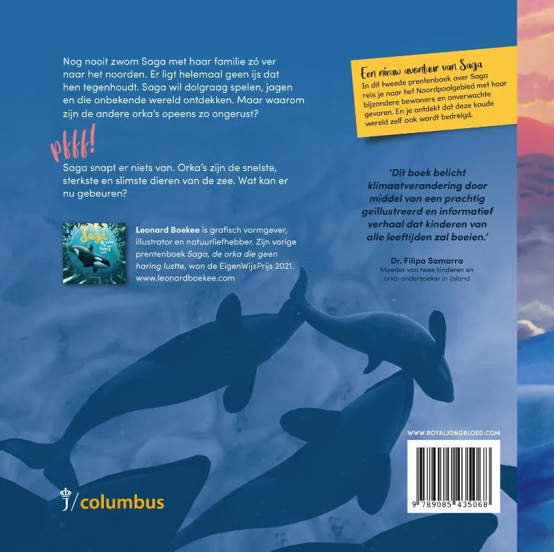 Saga, gevangen in het ijs | 9789085435068 Saga, gevangen in het ijs - Afbeelding 2