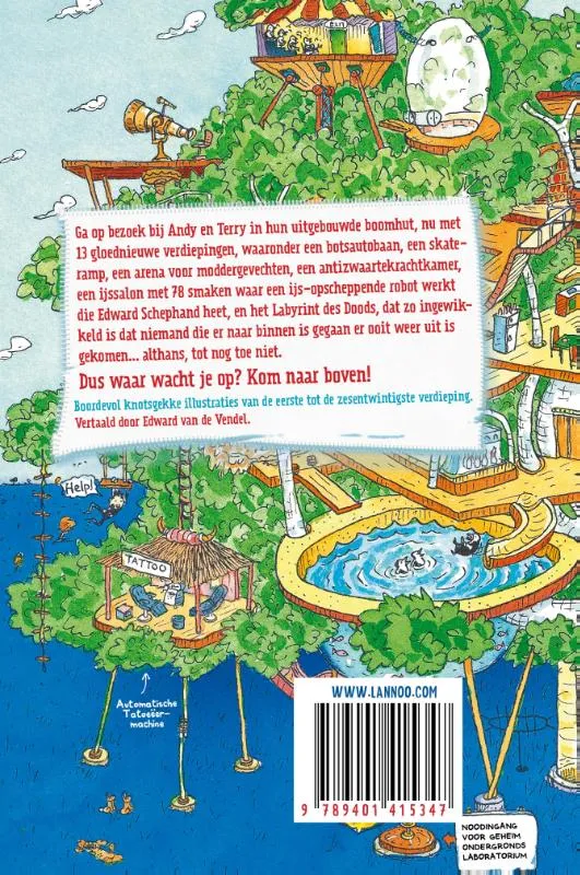 De waanzinnige boomhut van 26 verdiepingen | 9789401415347 De waanzinnige boomhut van 26 verdiepingen - Afbeelding 2