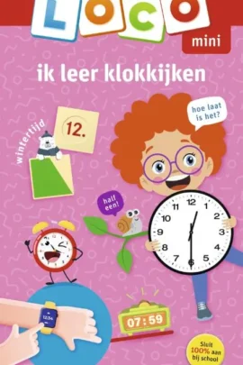 ik leer klokkijken 6-8 jaar