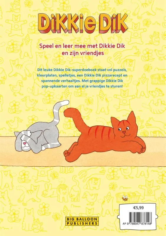Dikkie Dik superdoeboek | 9789047878148 Dikkie Dik superdoeboek - Afbeelding 2