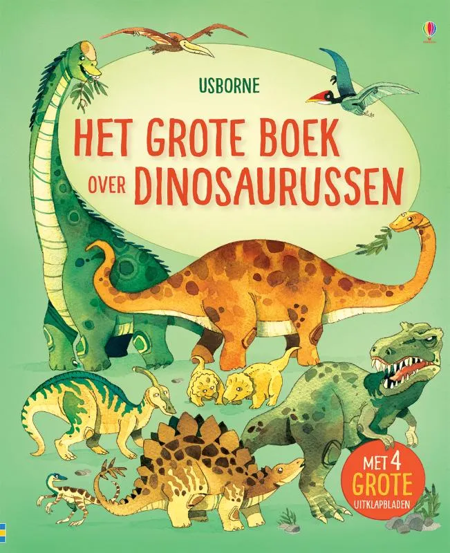 Het grote boek over dinosaurussen | 9781474985024 Het grote boek over dinosaurussen