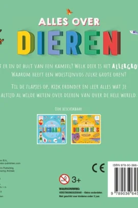 Alternative view of Flapjesboek Alles over dieren