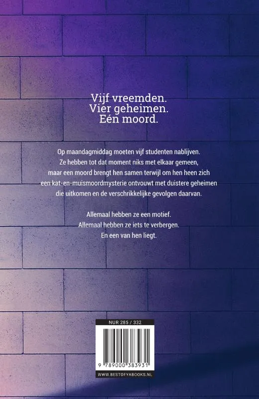 One of Us Is Lying | 9789000383931 One of Us Is Lying - Afbeelding 2