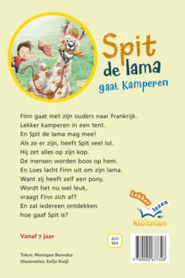 Alternative view of Spit de lama gaat kamperen