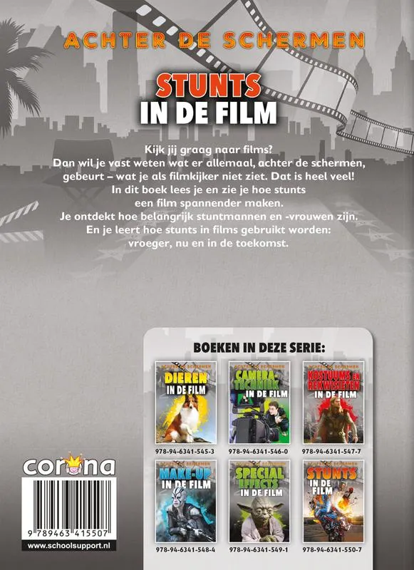 Stunts in de film | 9789463415507 Stunts in de film - Afbeelding 2