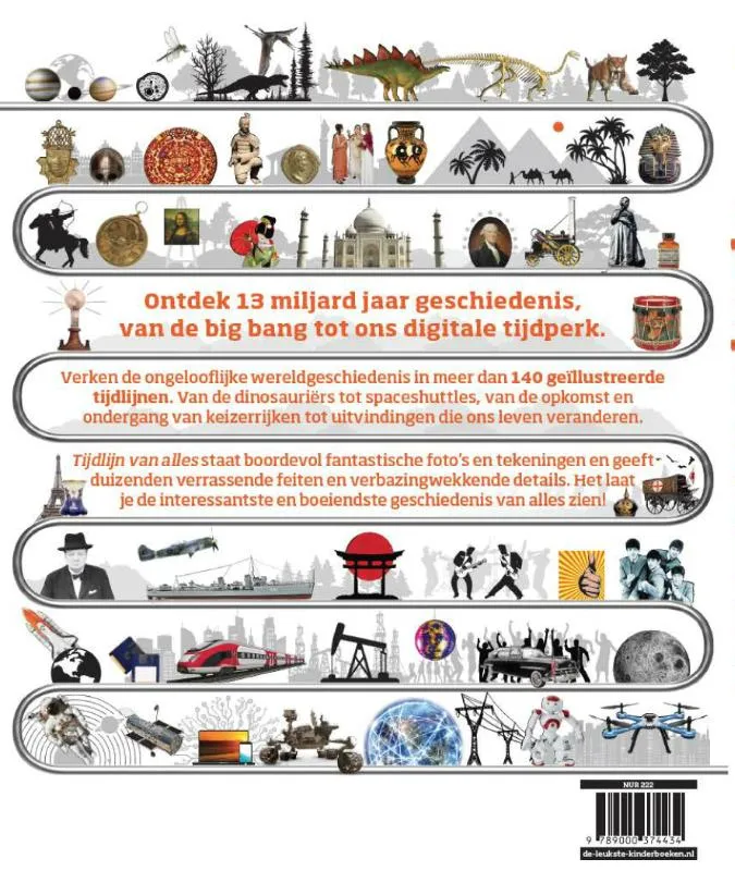 Tijdlijn van alles | 9789000374434 Tijdlijn van alles - Afbeelding 2