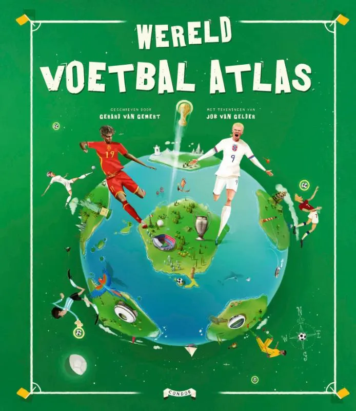 Wereld voetbal atlas | 9789493474413 Wereld voetbal atlas