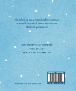 Alternative view of Robin in de sneeuw