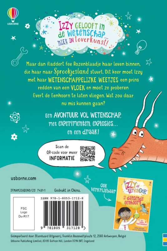 Izzy de uitvinder en de vloek van de boze fee | 9781805317128 Izzy de uitvinder en de vloek van de boze fee - Afbeelding 2