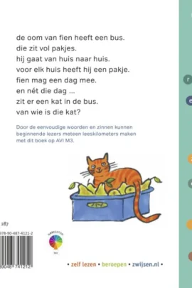 Alternative view of een kat in de bus