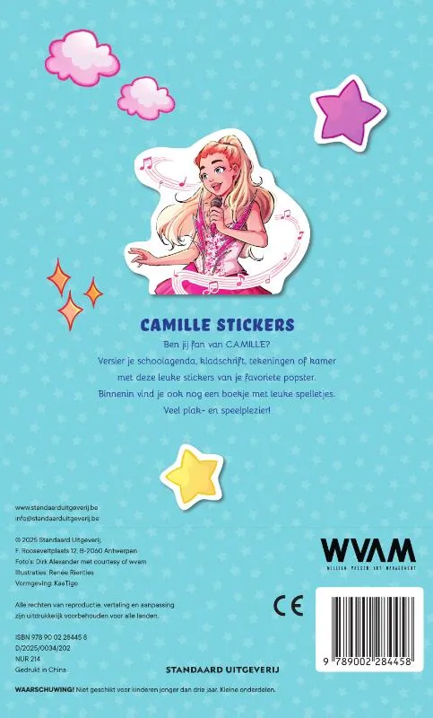 Vriendenboekje Camille | 9789002284458 Vriendenboekje Camille - Afbeelding 2