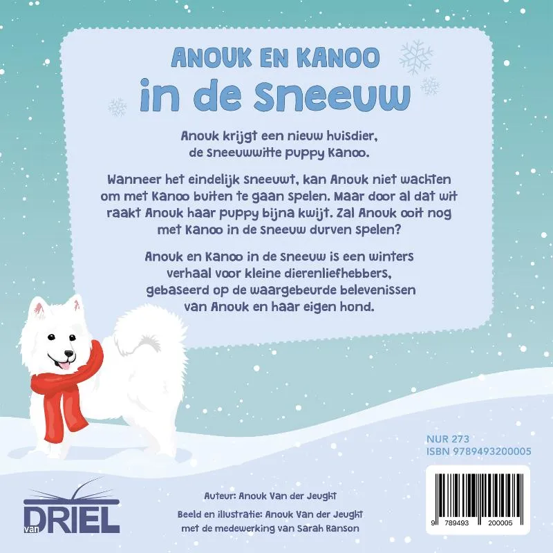 Anouk en Kanoo in de sneeuw | 9789493200388 Anouk en Kanoo in de sneeuw - Afbeelding 2