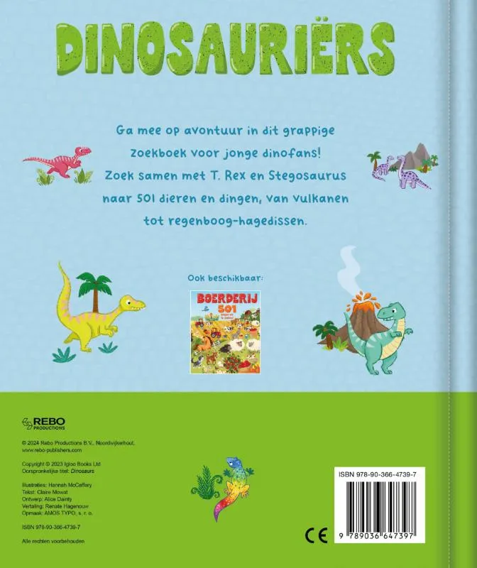 Dinosauriërs | 9789036647397 Dinosauriërs - Afbeelding 2