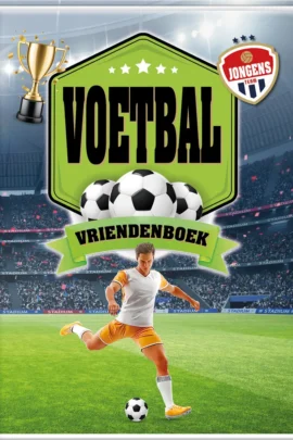 Vriendenboek voetbal jongens