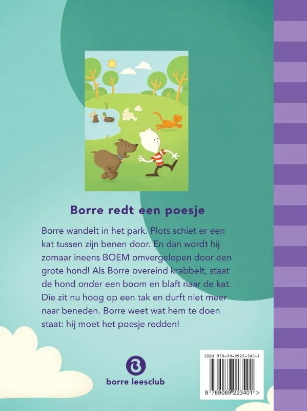 Borre redt een poesje | 9789089223401 Borre redt een poesje - Afbeelding 2