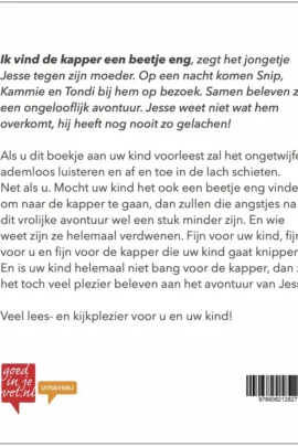 Ik vind de kapper helemaal niet eng | 9789082128277 Ik vind de kapper helemaal niet eng | 9789082128277