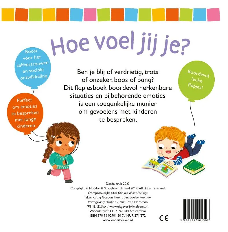 Hoe voel jij je? | 9789492901507 Hoe voel jij je? - Afbeelding 2