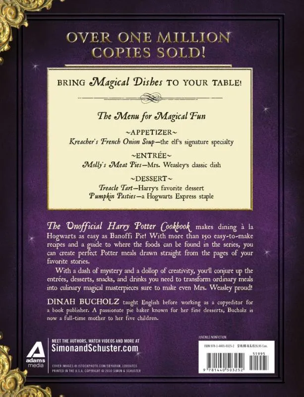 The Unofficial Harry Potter Cookbook | 9781440503252 The Unofficial Harry Potter Cookbook - Afbeelding 2