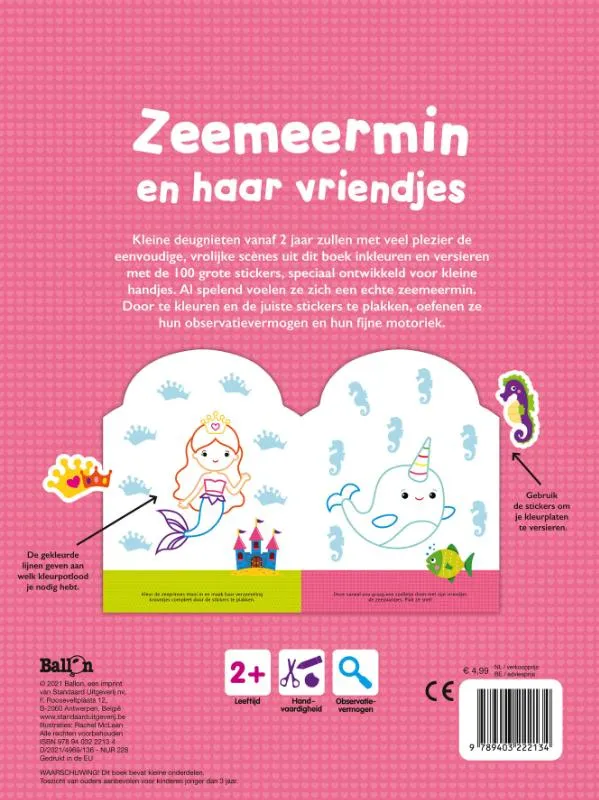 Zeemeermin en haar vriendjes | 9789403222134 Zeemeermin en haar vriendjes - Afbeelding 2