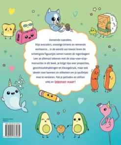 Stap voor stap kawaii leren tekenen | 9789044763935