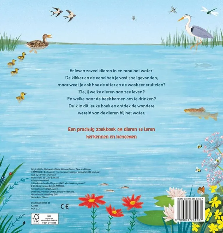 Dieren bij het water | 9789044764567 Dieren bij het water - Afbeelding 2