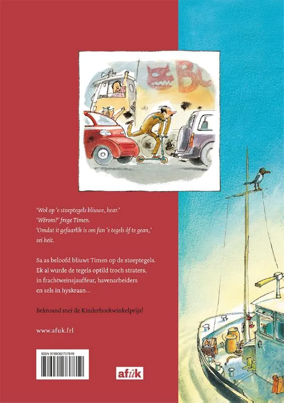 Timen op 'e tegels | 9789062737819 Timen op 'e tegels - Afbeelding 2