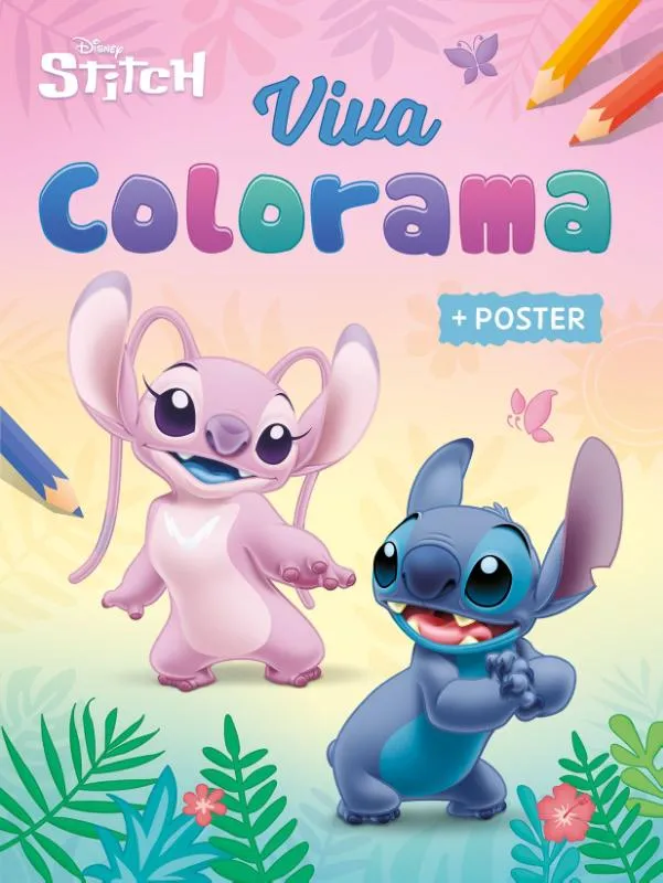 Disney Stitch Viva Colorama | 9789044768312 Disney Stitch Viva Colorama