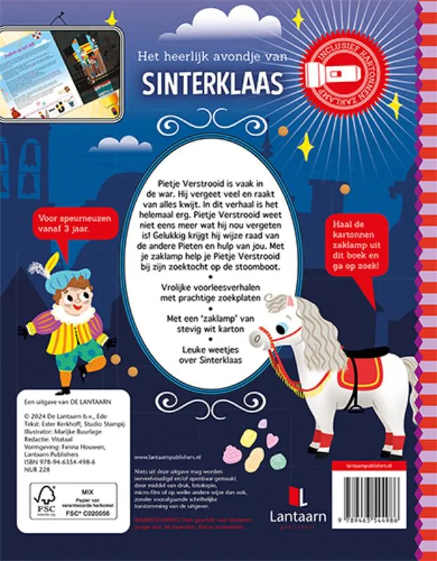 Het heerlijk avondje van Sinterklaas | 9789463544986 Het heerlijk avondje van Sinterklaas - Afbeelding 2