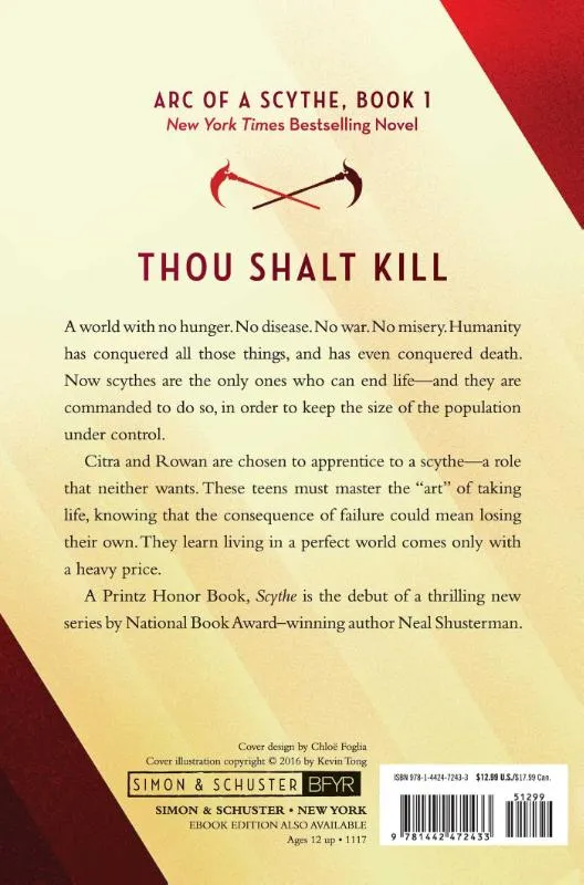 Scythe | 9781442472433 Scythe - Afbeelding 2