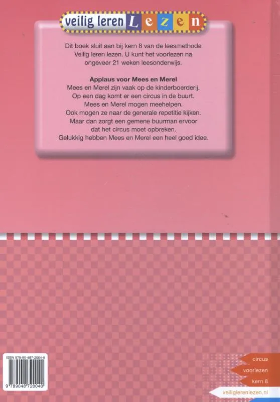 Applaus voor Mees en Merel | 9789048720040 Applaus voor Mees en Merel - Afbeelding 2