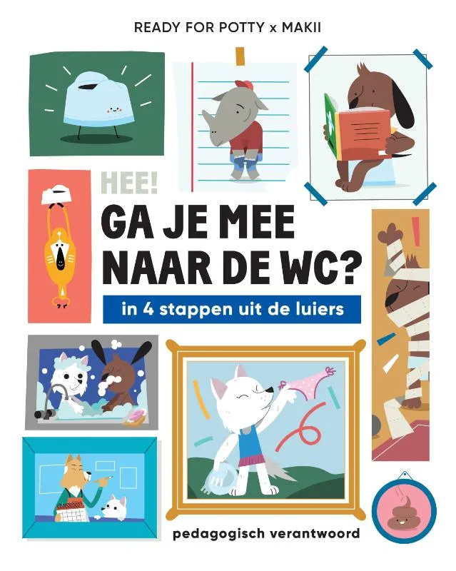 Ga je mee naar de WC? | 9789083394008 Ga je mee naar de WC?