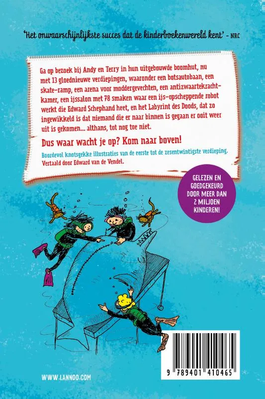 De waanzinnige boomhut van 26 verdiepingen | 9789401410465 De waanzinnige boomhut van 26 verdiepingen - Afbeelding 2