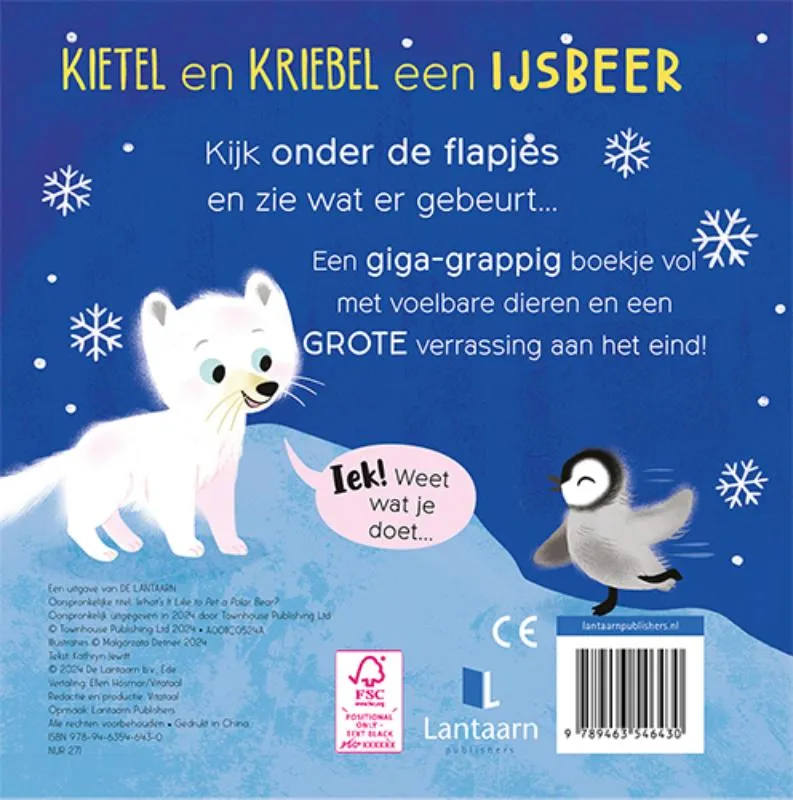 Kietel en kriebel een ijsbeer | 9789463546430 Kietel en kriebel een ijsbeer - Afbeelding 2